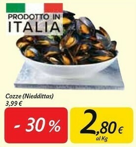 Carrefour Market Cozze offerta