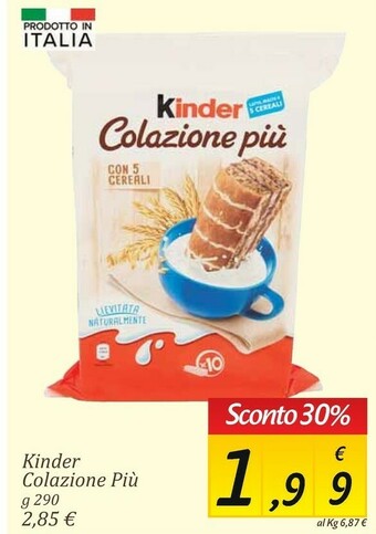 Carrefour Market Ferrero Kinder Colazione Più 290 G(ml) offerta