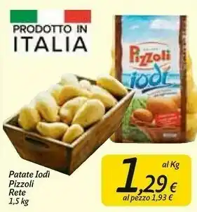 Carrefour Market Pizzoli Patate Iodì 1500 G(ml) offerta