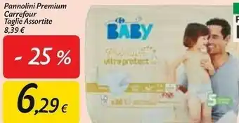 Carrefour Market Pampers Carrefour Pannolini Premium Baby offerta