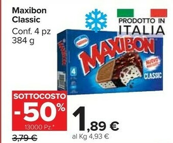 Carrefour Market Nestlè Maxibon Classic offerta