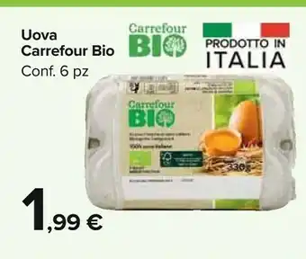 Carrefour Market Uova Carrefour Bio offerta