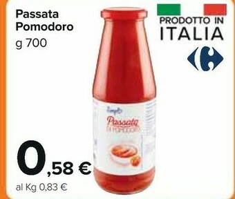 Carrefour Market Passata Pomodoro offerta