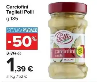 Carrefour Market Polli Carciofini Sottolio Tagliati 185 G(ml) offerta