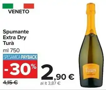 Carrefour Market Tura Spumante Extra Dry offerta
