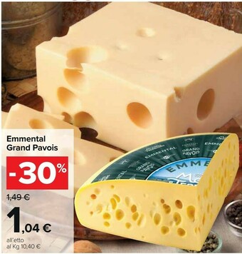 Carrefour Market Grand Pavois Emmental offerta