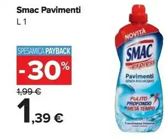 Carrefour Market Smac Pavimenti offerta