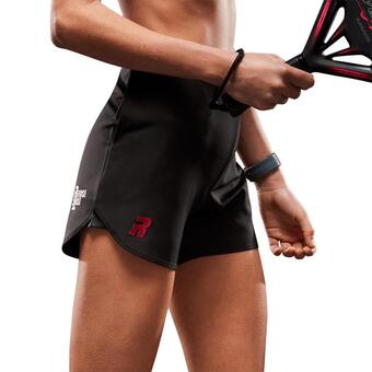 Decathlon Donna padel short pro royal padel nero offerta