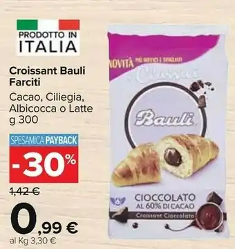 Carrefour Market Bauli Il Croissant Albicocca 300 G(ml) offerta