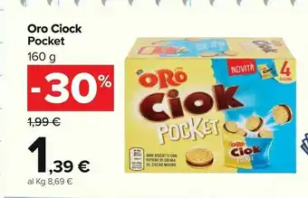 Carrefour Market Saiwa Oro Ciok Pocket 160 G offerta