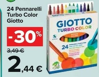 Giotto 24 Pennarelli Turbo Color