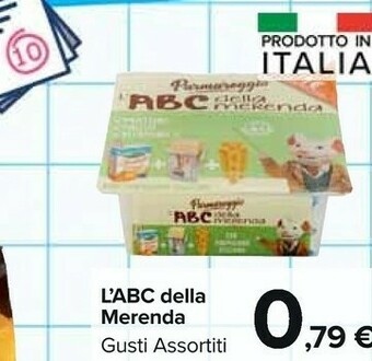 Carrefour Market Parmareggio L'ABC Della Merenda offerta