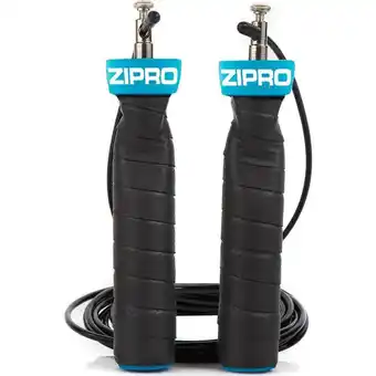 Corda per saltare crossfit zipro nero