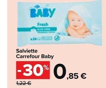 Carrefour Carrefour Salviette Baby offerta