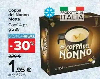 Carrefour Motta Coppa Del Nonno offerta