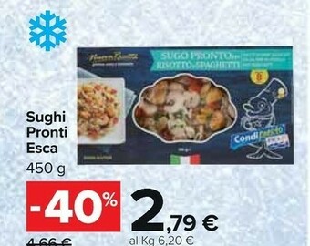 Carrefour Esca Sughi Pronti offerta