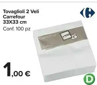 Carrefour Carrefour Tovaglioli offerta