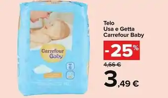 Carrefour Carrefour Telo Usa E Geta Baby offerta