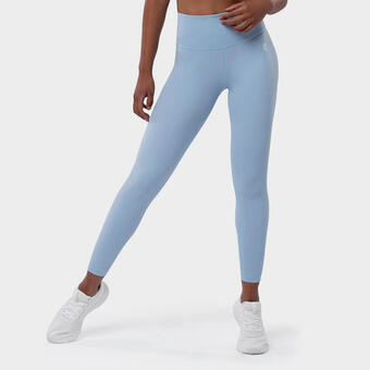 Decathlon Leggings mid-rise fitness siroko shine celeste donna offerta