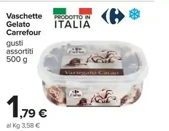 Carrefour Carrefour Vaschette Gelato offerta