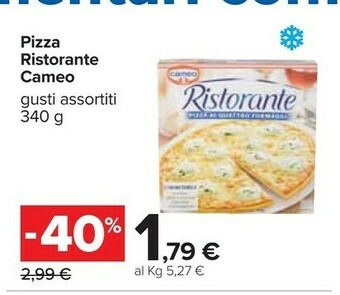 Carrefour Cameo Ristorante Pizza offerta