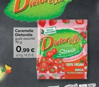 Carrefour Dietorelle Caramelle offerta