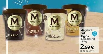 Carrefour Algida Magnum Pot White 297 G(ml) offerta