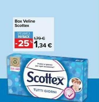 Carrefour Scottex Box Veline offerta