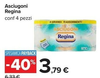 Carrefour Regina Asciugoni 4 Pezzi offerta