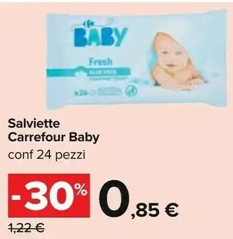 Carrefour Carrefour Salviette Baby offerta