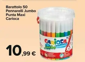 Carrefour Carioca Barattolo 50 Pennerelli Jumbo Punta Maxi offerta