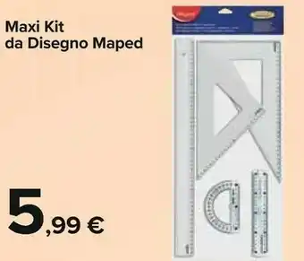 Carrefour Maped Maxi Kit Da Disegno offerta