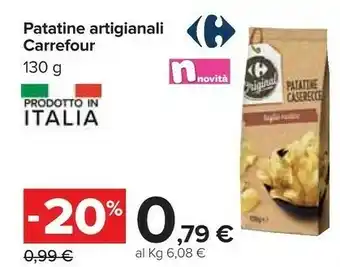 Carrefour Carrefour Patatine Artigianali offerta