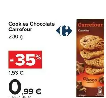 Carrefour Carrefour - Cookies Choco 200 G(ml) offerta