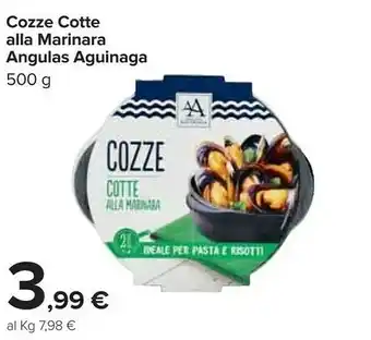 Carrefour Angulas anguinaga Angulas Aguinaga Cozze Cotte Alla Marinara offerta