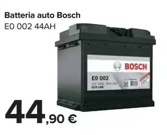 Carrefour Bosch Batteria Auto offerta