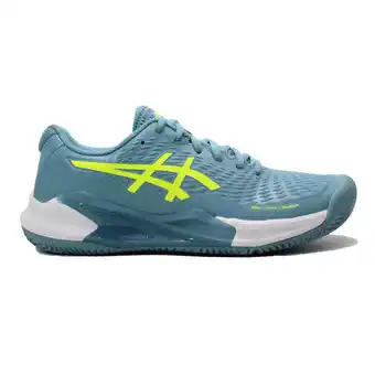Decathlon Scarpa da tennis donna challenger 14 clay turchese giallo offerta