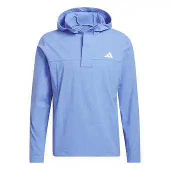 Decathlon Felpa con cappuccio 1/4 di zip adidas ripstop offerta