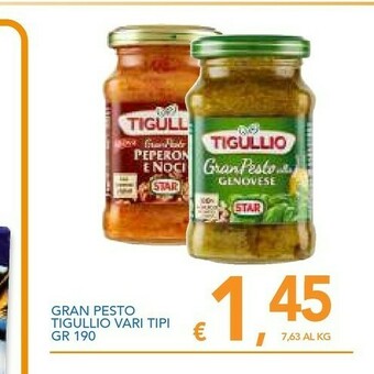 Vivo Supermercati Tigullio Pesto offerta