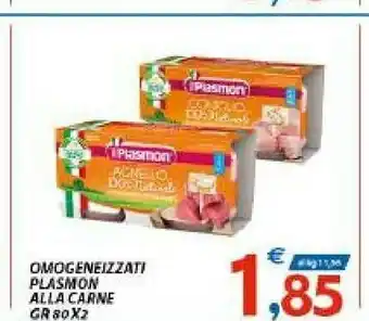 Vivo Supermercati Plasmon Omogeneizzati offerta