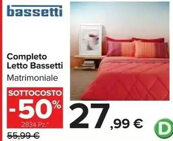 Bassetti Completo Letto Bassetti