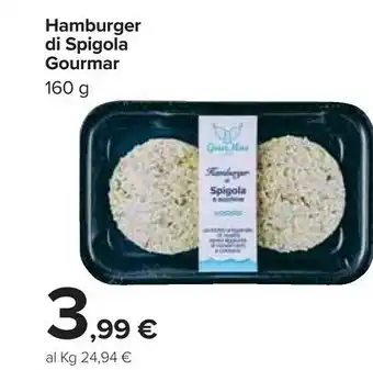 Carrefour Market Hamburger Di Spigola Gourmar offerta
