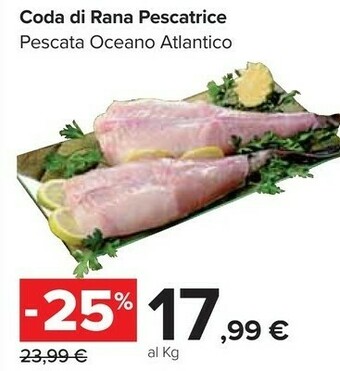 Carrefour Market Coda Di Rana Pescatrice offerta