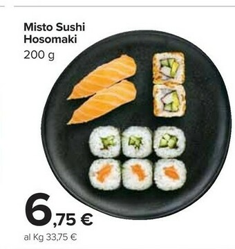 Carrefour Market Misto Sushi Hosomaki offerta