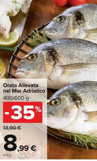 Carrefour Market Orata Allevata Nel Mar Adriatico offerta