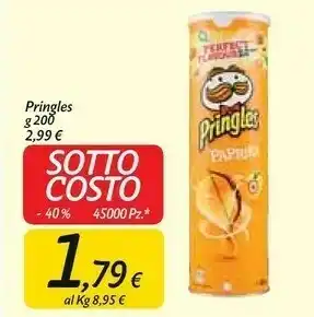 Carrefour Market Pringles Sour Cream & Onion 200 G(ml) offerta