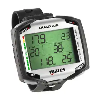 Quad air dive computer