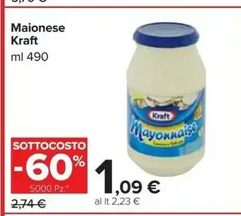 Carrefour Kraft Maionese offerta
