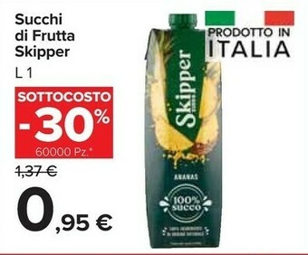 Carrefour Skipper Succhi Di Frutta offerta