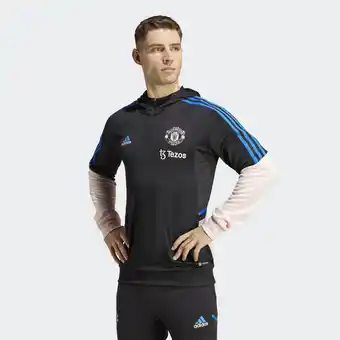 Decathlon Felpa da allenamento condivo 22 hooded manchester united fc offerta